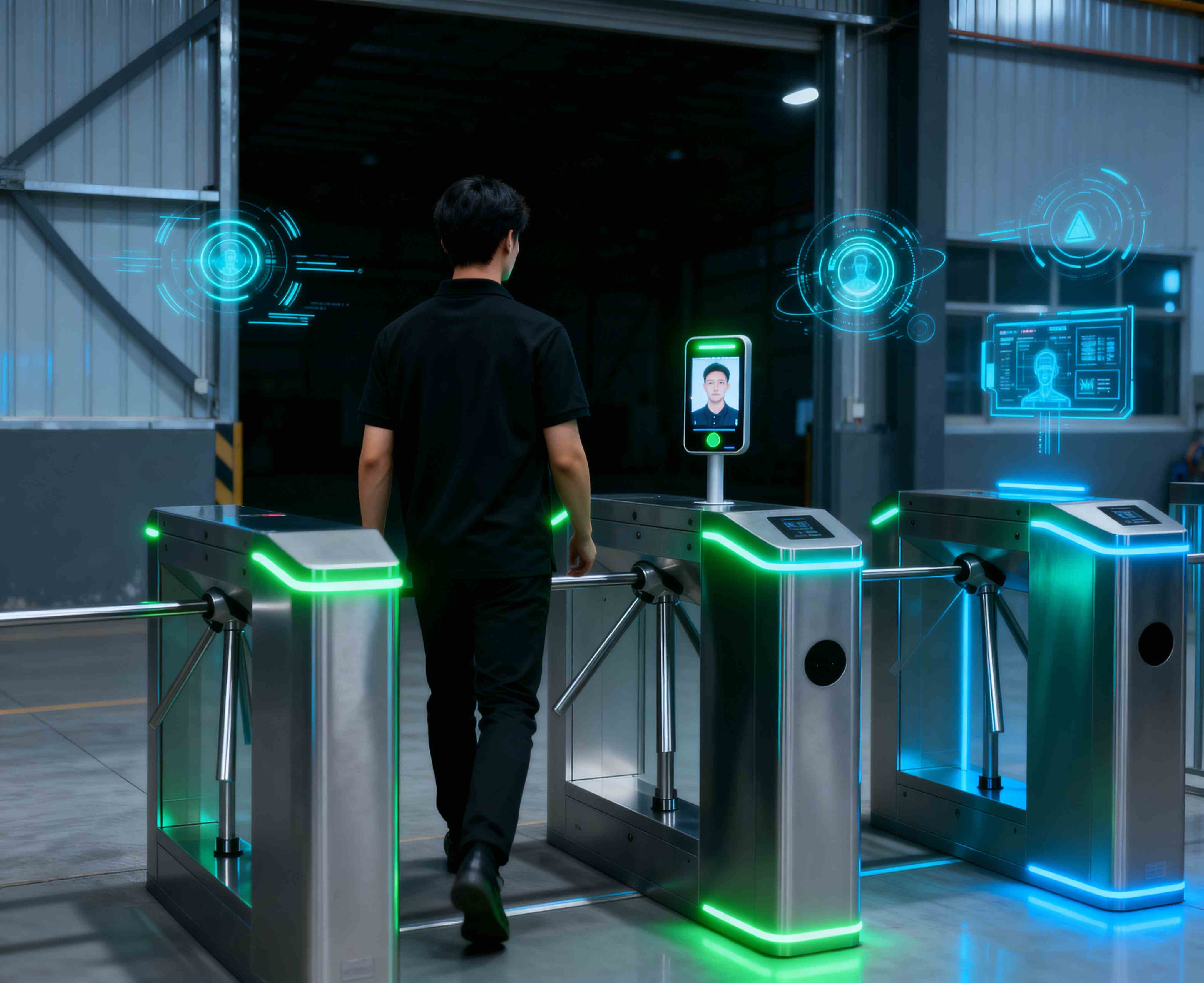 Controle de acesso (faces / Cartão)