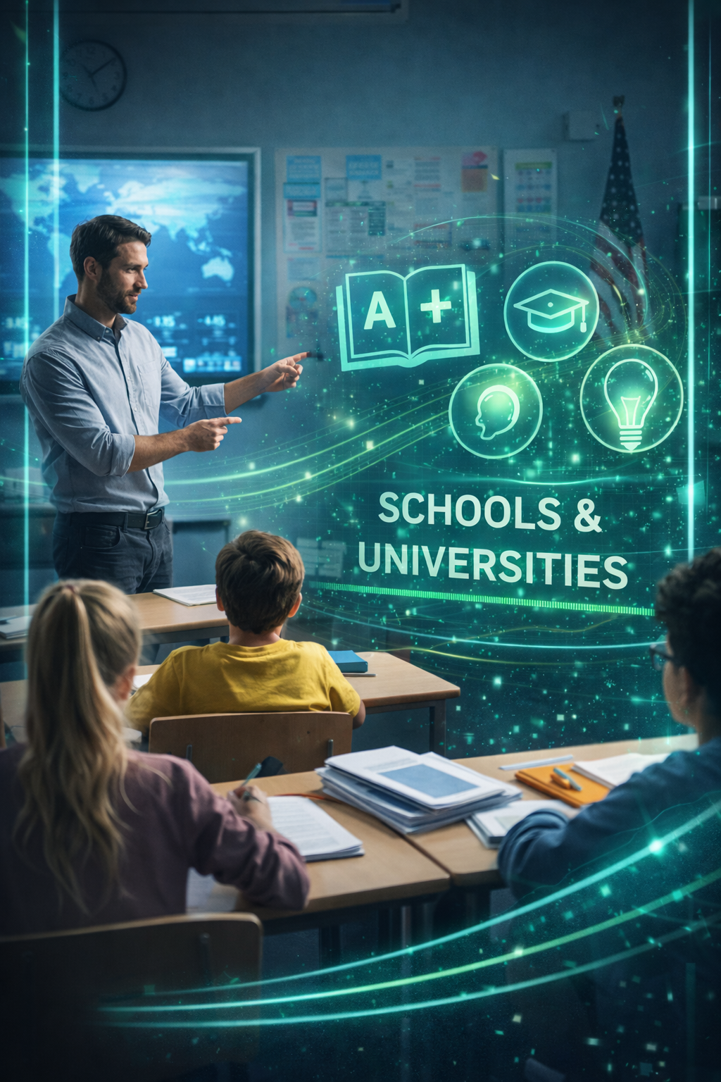 Escolas e Universidades